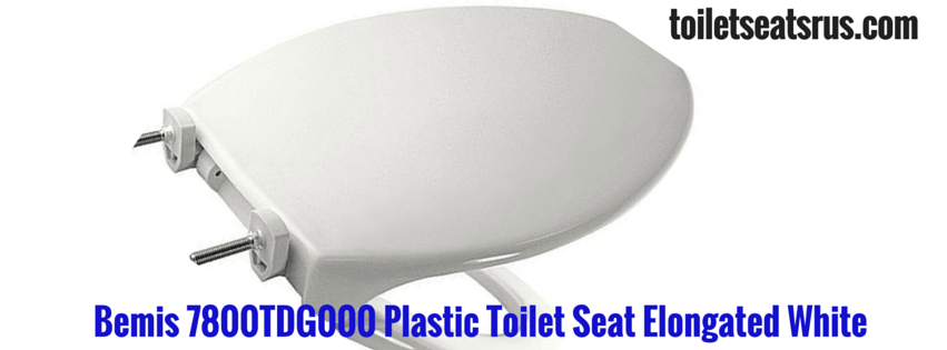 Bemis 7800TDG000 Plastic Toilet Seat Elongated White